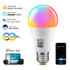 Ampoule LED intelligente Wi-Fi E27 9W Ampoule Connectée Aura-Smart