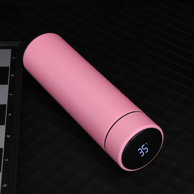 500ML Smart Water Bottle Stainless Steel Vacuum Flasks Gourde Intelligente Temperature Display Coffee Mug Cup
